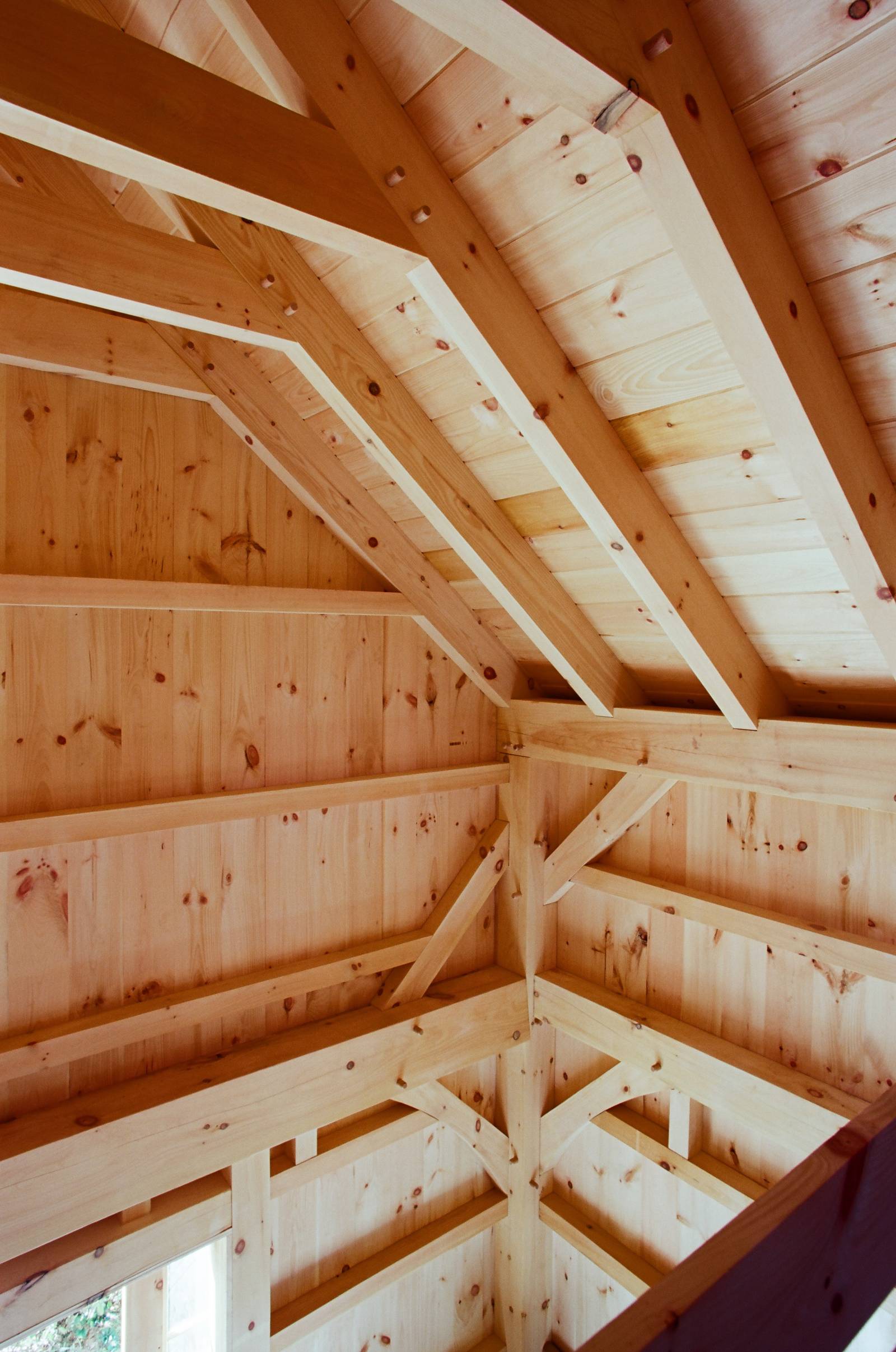 Heavy Timber Rafters & Authentic Timber Joinery