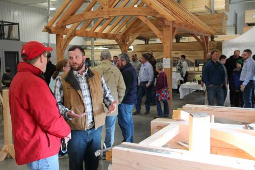 Project Manager Nick discusses how a barn is raised