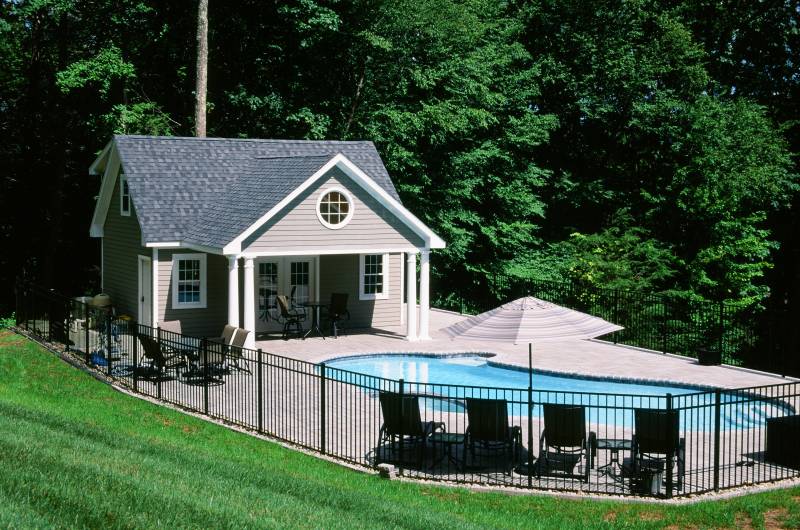 16' x 24' Grand Victorian Cape Pool House (West Granby CT)