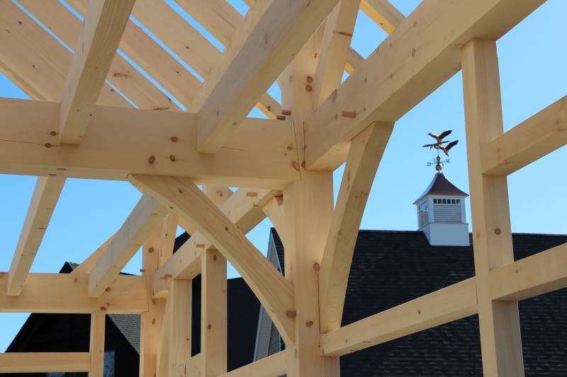 Precise timber frame joinery