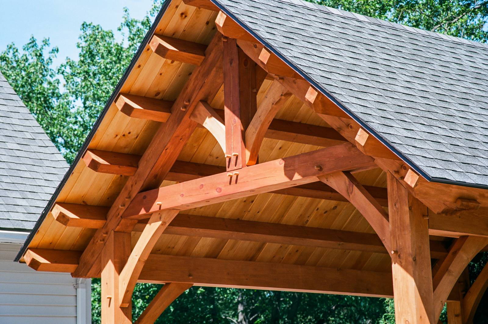 4x6 common purlins - a timeless timber frame design