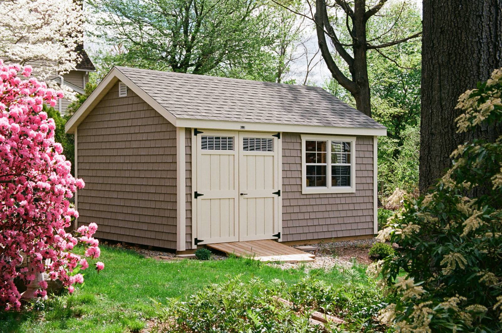 12' x 16' Classic Cape Garden Shed (Vernon CT)