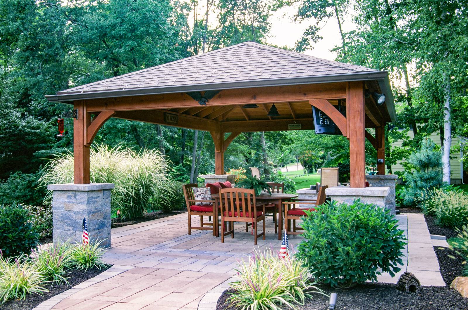 The center of your outdoor living space