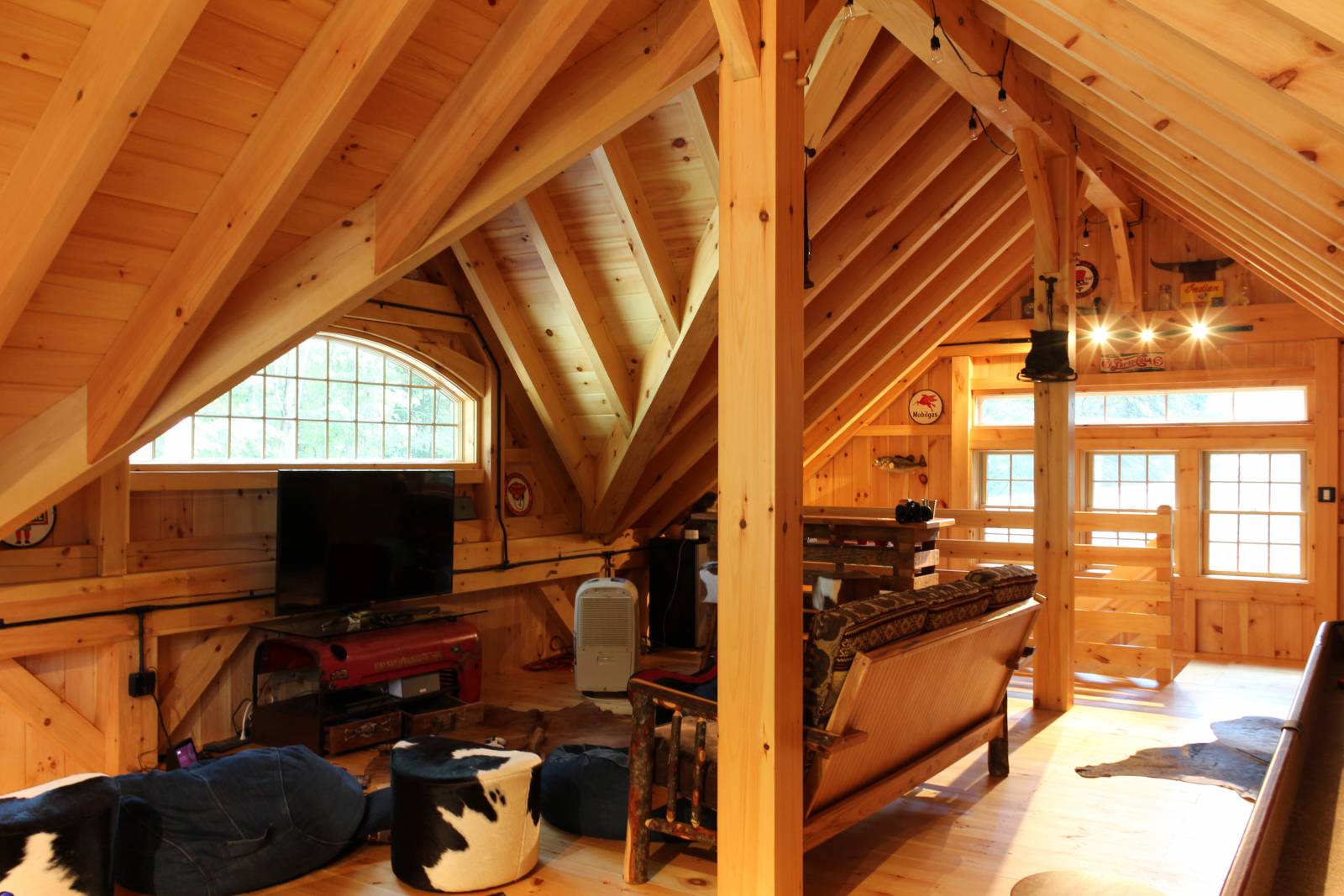 Post and Beam Game Room