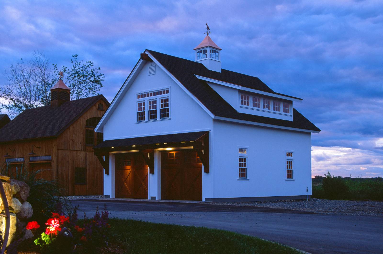 Carriage Barn in the Evening
