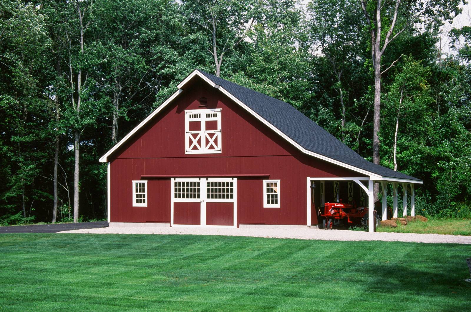 Post & Beam Barn in a Country Setting
