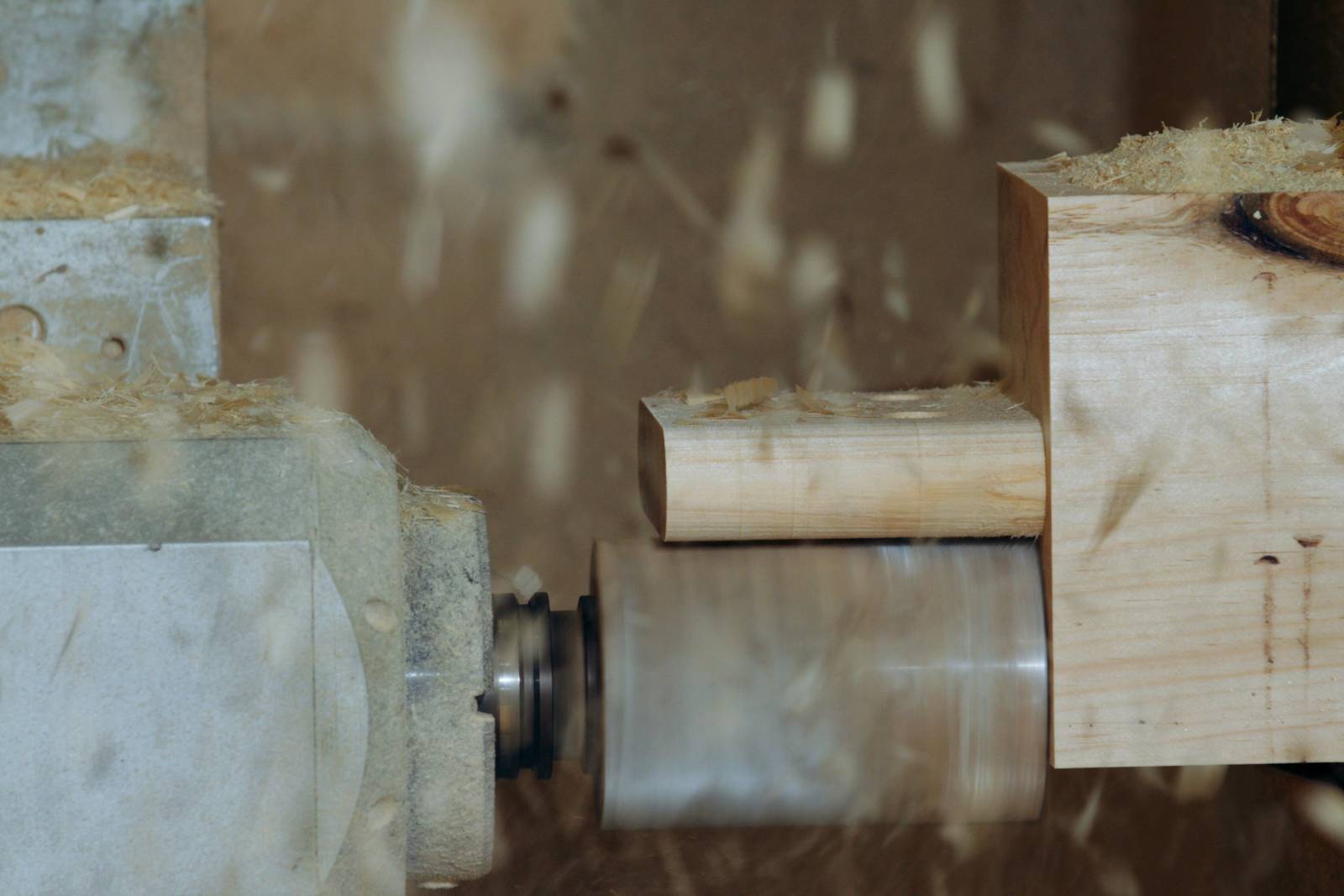 Shaping a Tenon for a Post