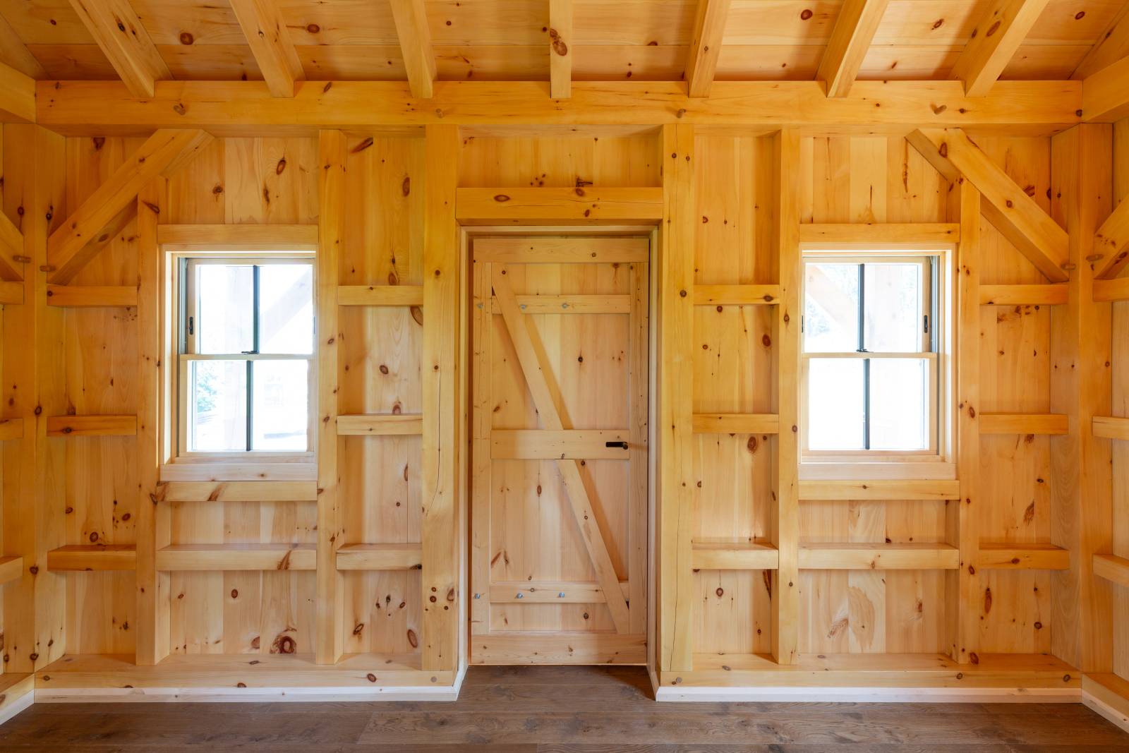 3' x 7' Pine Single Barn Door