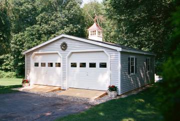 24' x 24' Classic Craftsman Garage, Ellington, CT