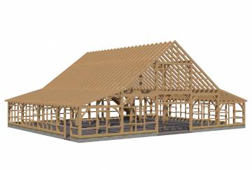 Preakness Timber Frame