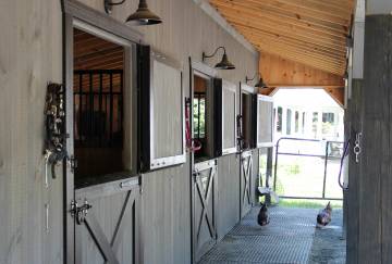 12' x 40' Rancher Horse Barn, Bridgewater, CT