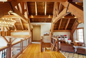3,800 sq. ft. Timber Frame Home, Tolland, CT