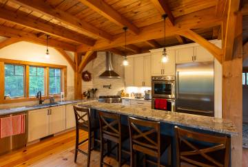 Timber Frame Home Kit, Woodstock Valley, CT
