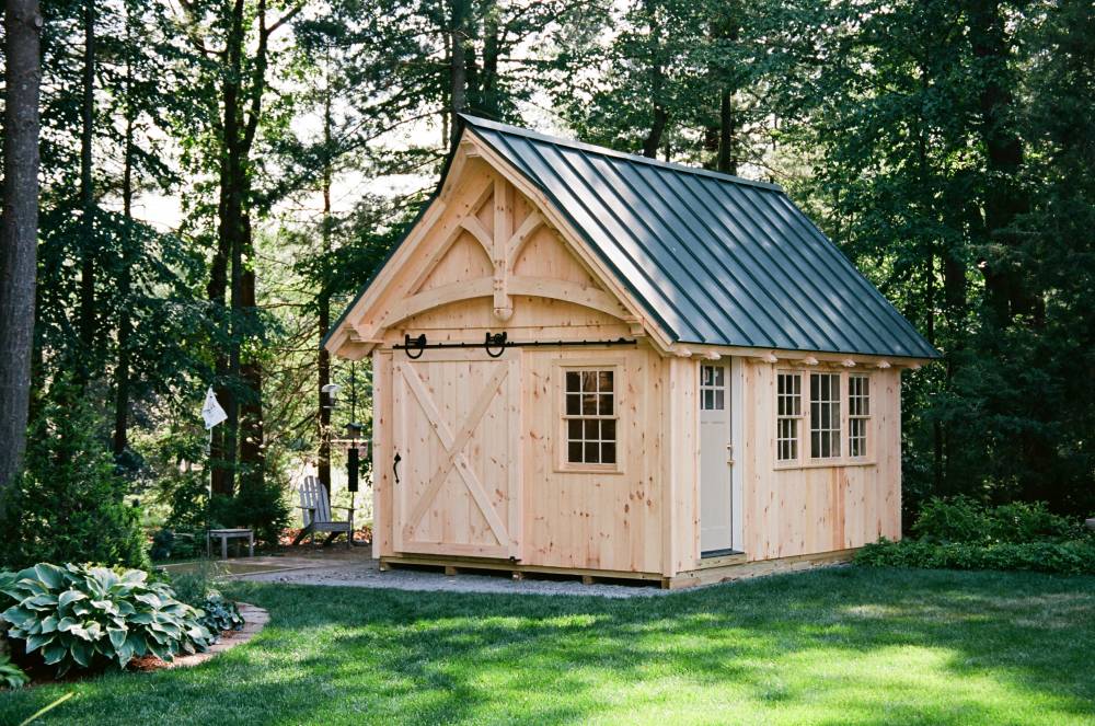 12' x 18' Grand Victorian Post & Beam Shed (Manchester CT)