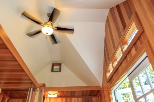 Ceiling Fan + Loft Storage
