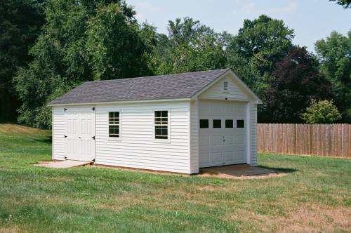 12' x 24' Traditional Cape Garage (Somers CT)