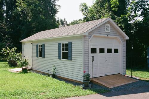 12' x 26' Traditional Cape Garage (Somers CT)