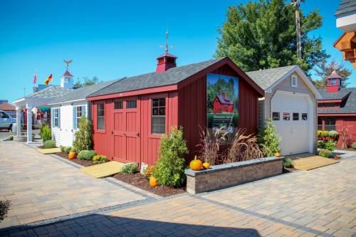 10' x 16' Classic Cape Shed: Welcome Home