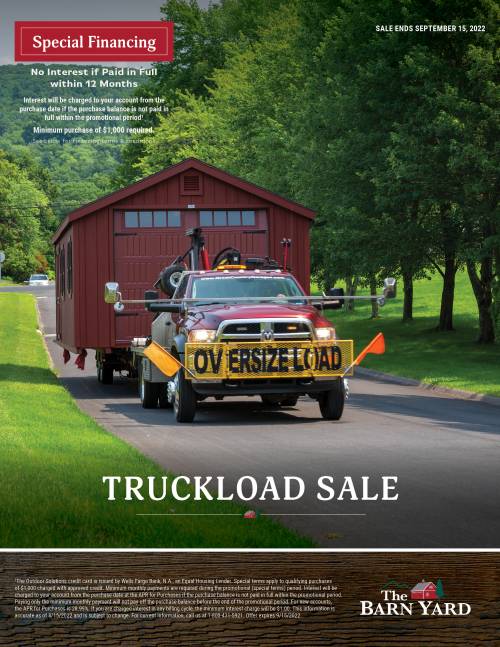 Truckload Sale Flyer