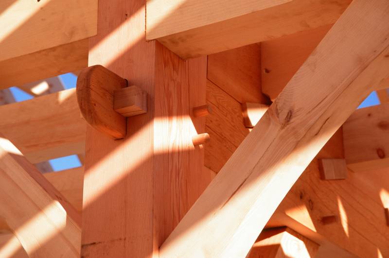 Anchorbeam timber frame joinery