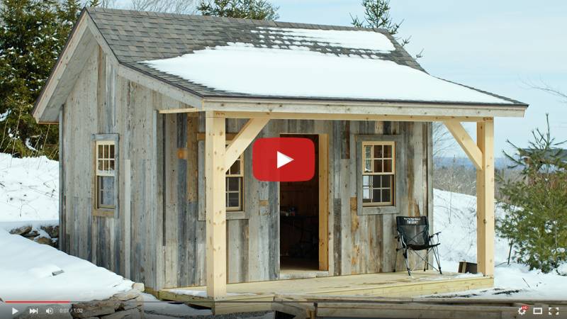 Trapper’s Cabin Time Lapse + Tour | Timber Frame Cabin
